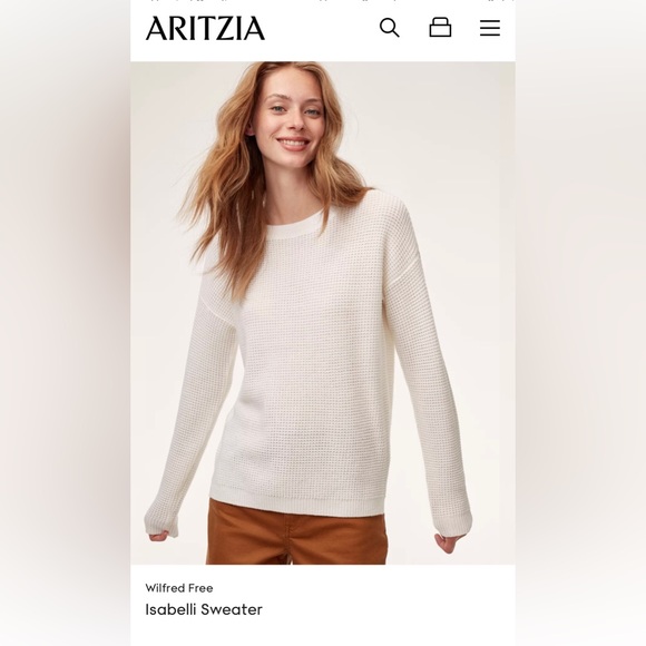 Aritzia isabelli sweater - Picture 2 of 2